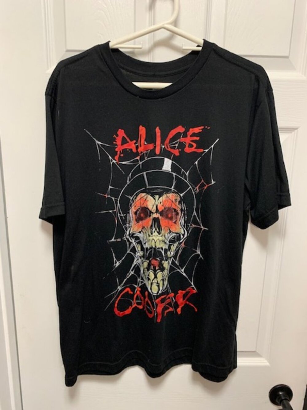 ALICE COOPER BAND TEE- (LARGE)